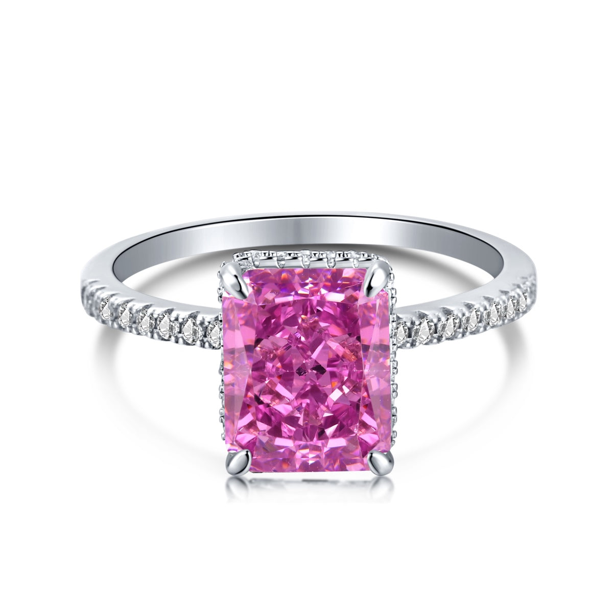[LORA]4.0 Carat Luxurious Engagement Ring