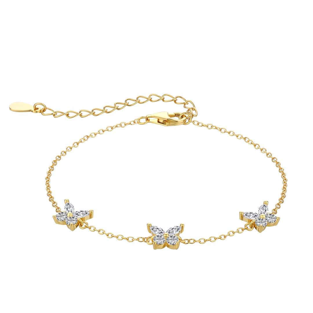 [LORA]Radiant Butterfly Shape Necklace