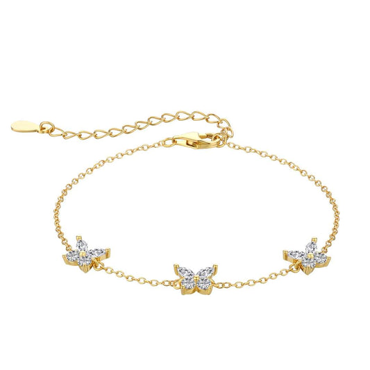 [LORA]Radiant Butterfly Shape Necklace