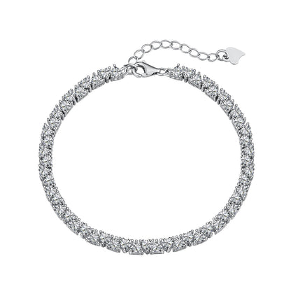 [LORA]Dazzling Romantic Heart Shape Lover Bracelet