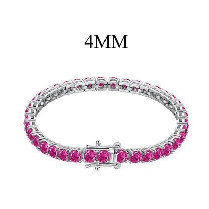 [LORA]Radiant Colorful Round Cut Party Bracelet