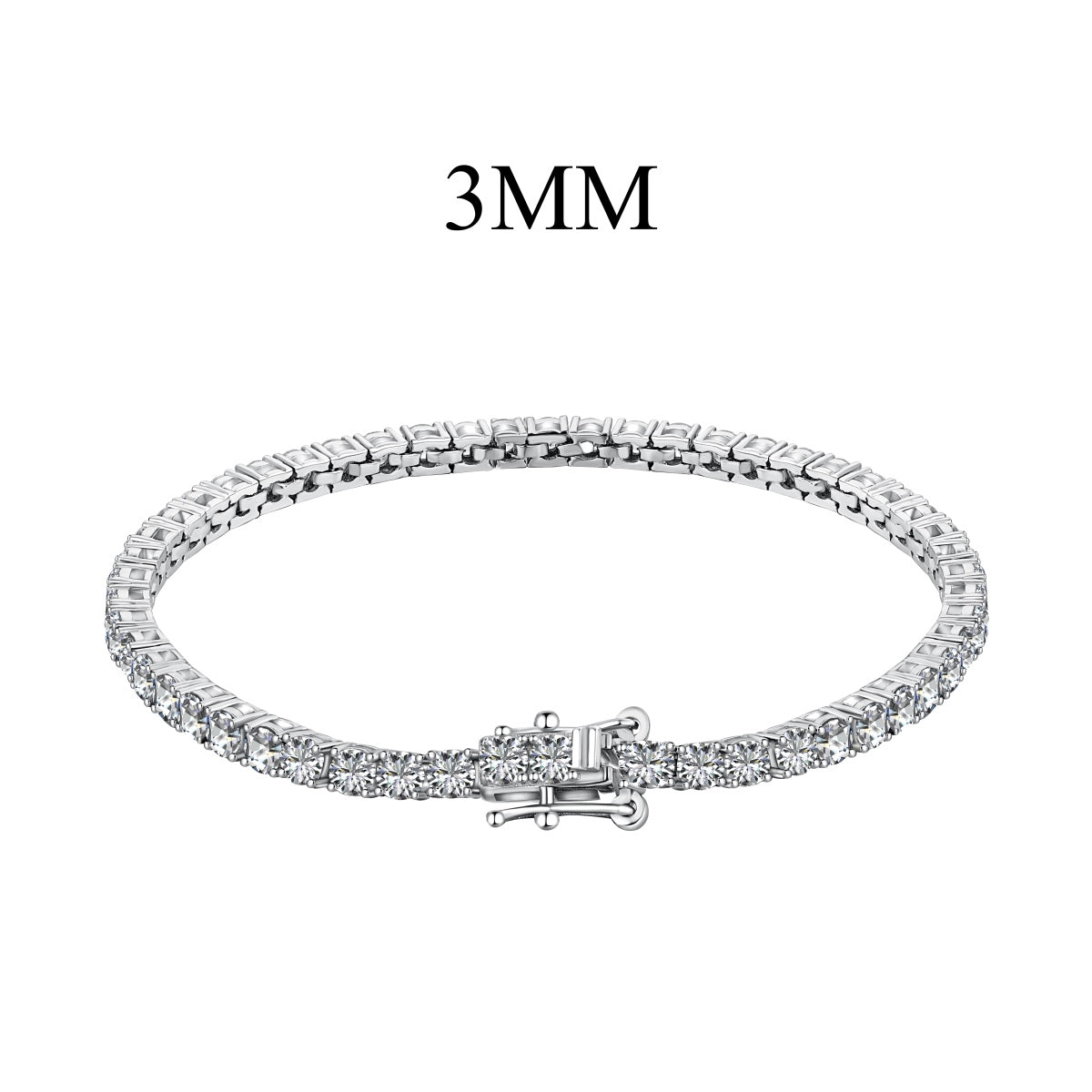 [LORA]Radiant Colorful Round Cut Party Bracelet