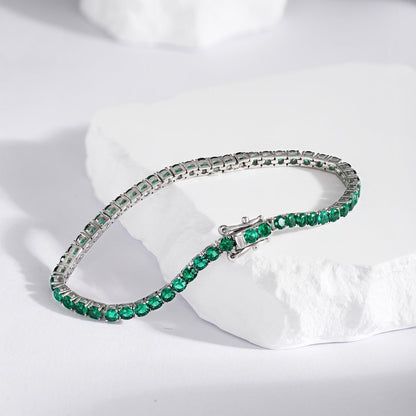 [LORA]Radiant Colorful Round Cut Party Bracelet