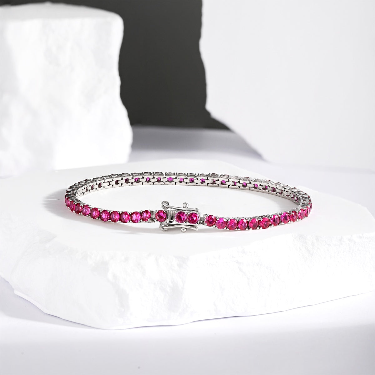 [LORA]Radiant Colorful Round Cut Party Bracelet