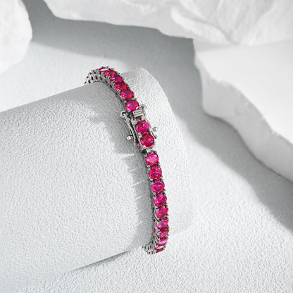 [LORA]Radiant Colorful Round Cut Party Bracelet