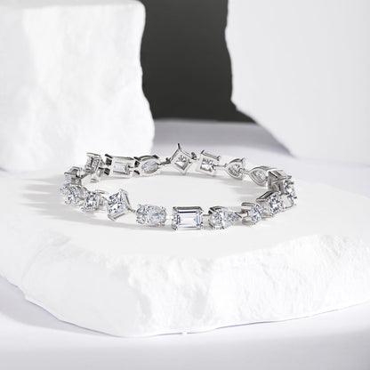 [LORA]Unique Exquisite Multi Cut Daily Bracelet
