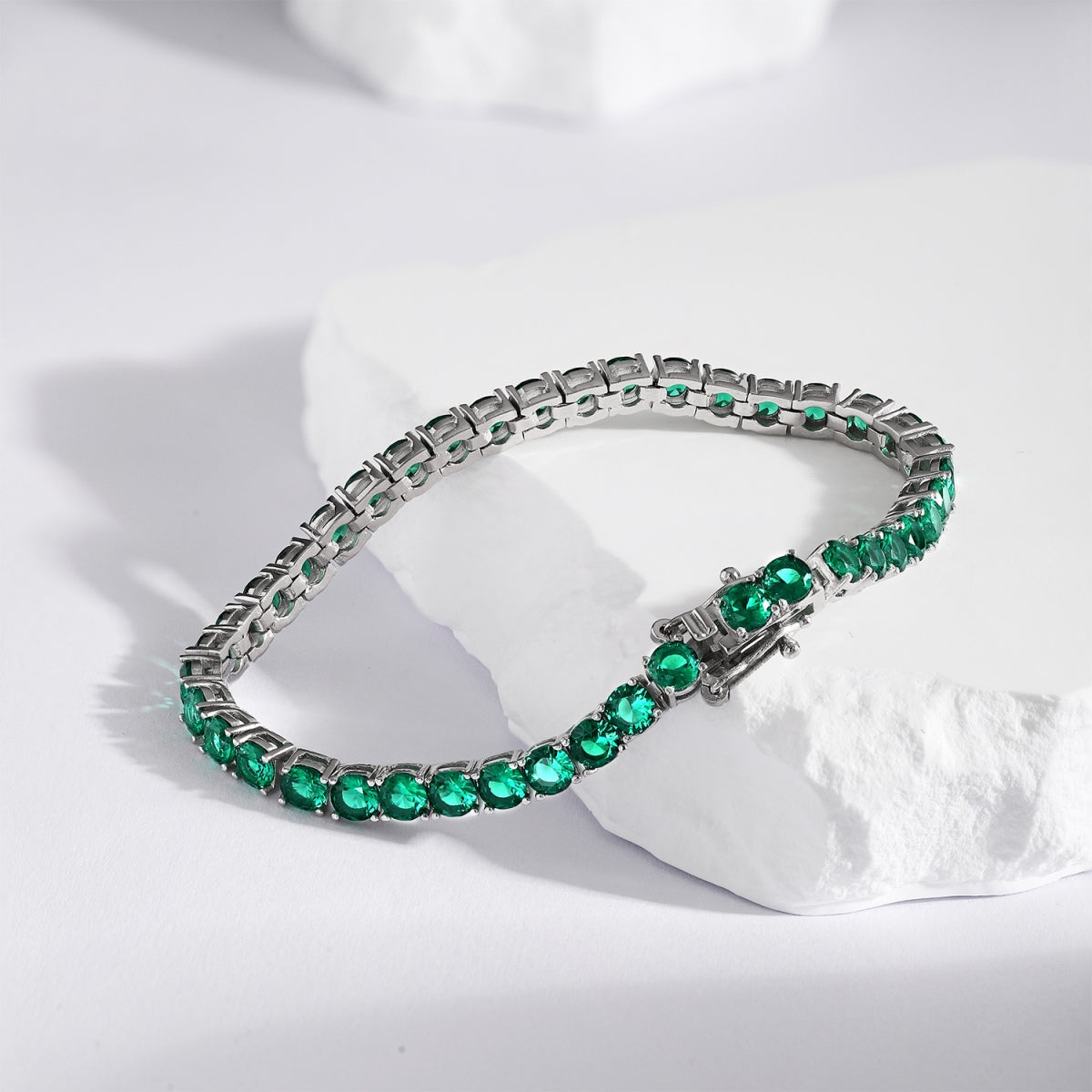 [LORA]Radiant Colorful Round Cut Party Bracelet