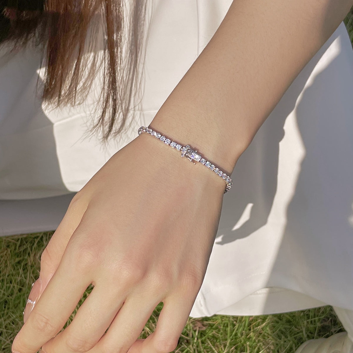 [LORA]Radiant Colorful Round Cut Party Bracelet