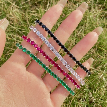 [LORA]Radiant Colorful Round Cut Party Bracelet