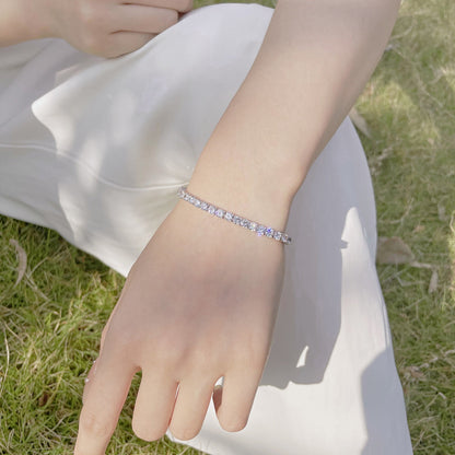 [LORA]Radiant Colorful Round Cut Party Bracelet