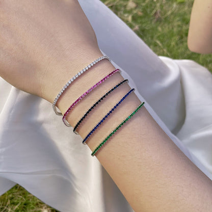 [LORA]Radiant Colorful Round Cut Party Bracelet
