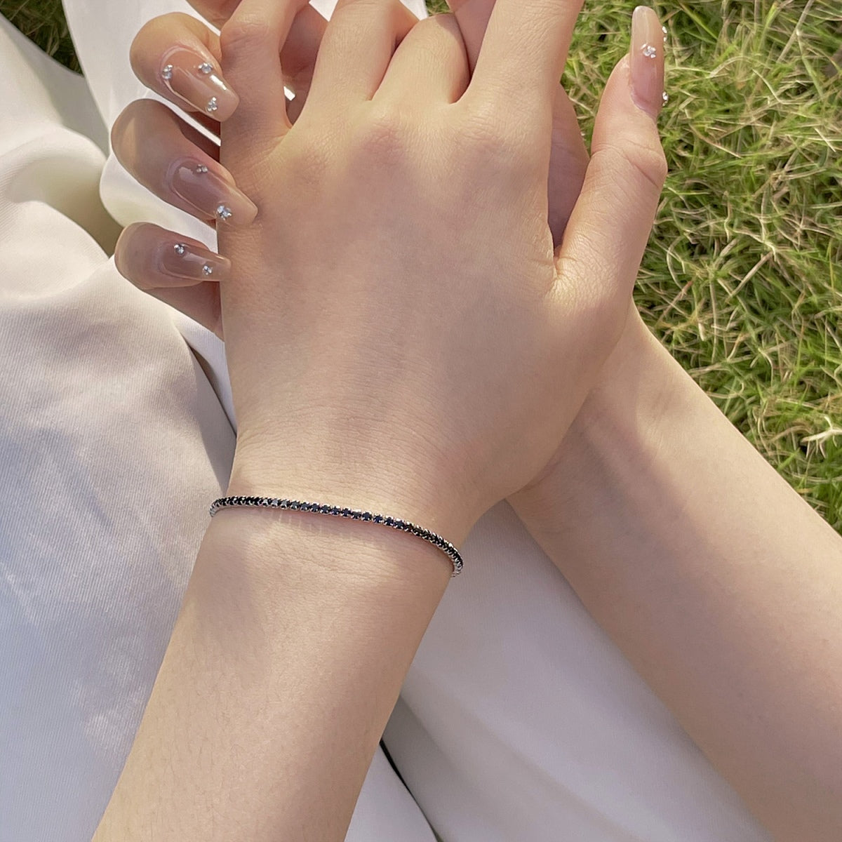 [LORA]Radiant Colorful Round Cut Party Bracelet