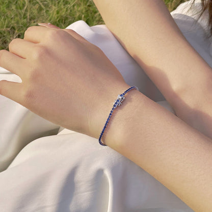 [LORA]Radiant Colorful Round Cut Party Bracelet