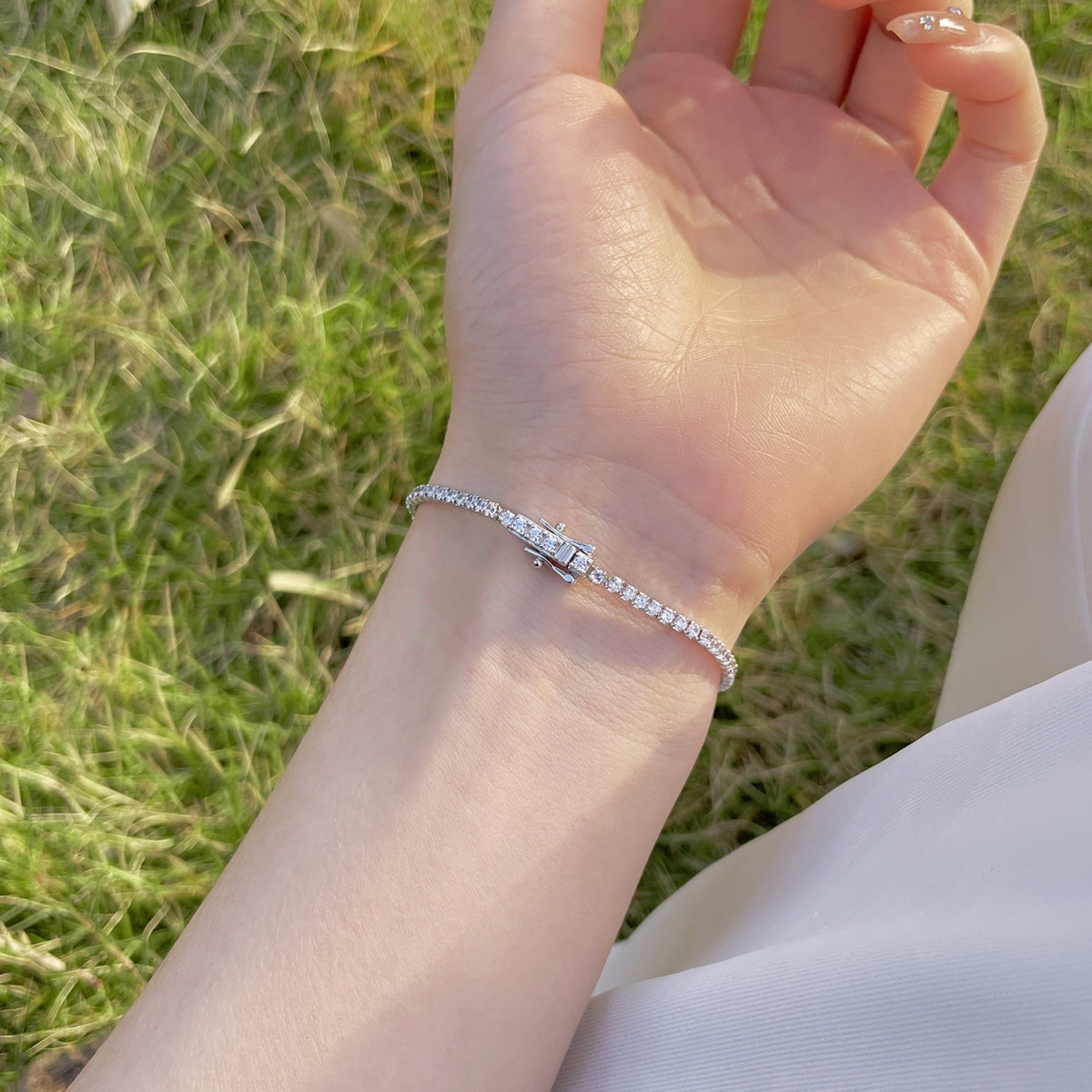 [LORA]Radiant Colorful Round Cut Party Bracelet