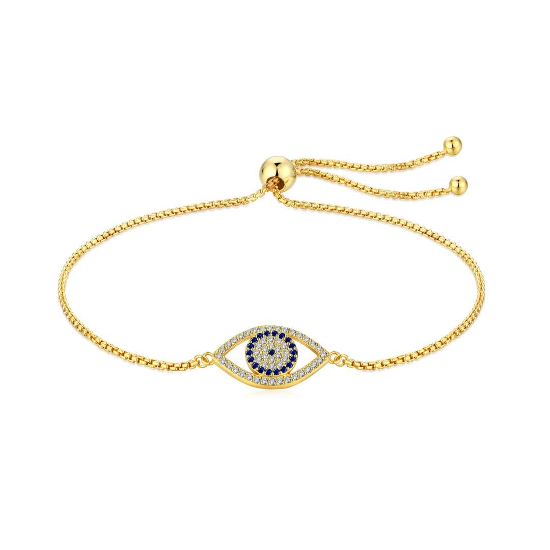 [LORA]Dazzling Eye Shape Necklace