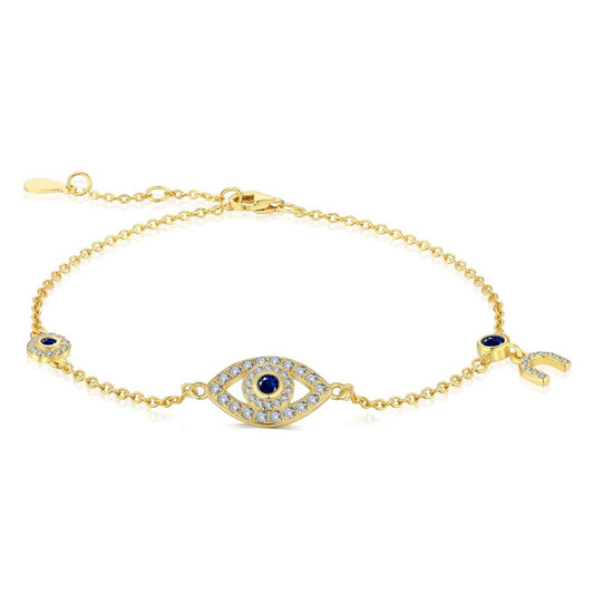 [LORA]Dainty Eye Shape Necklace