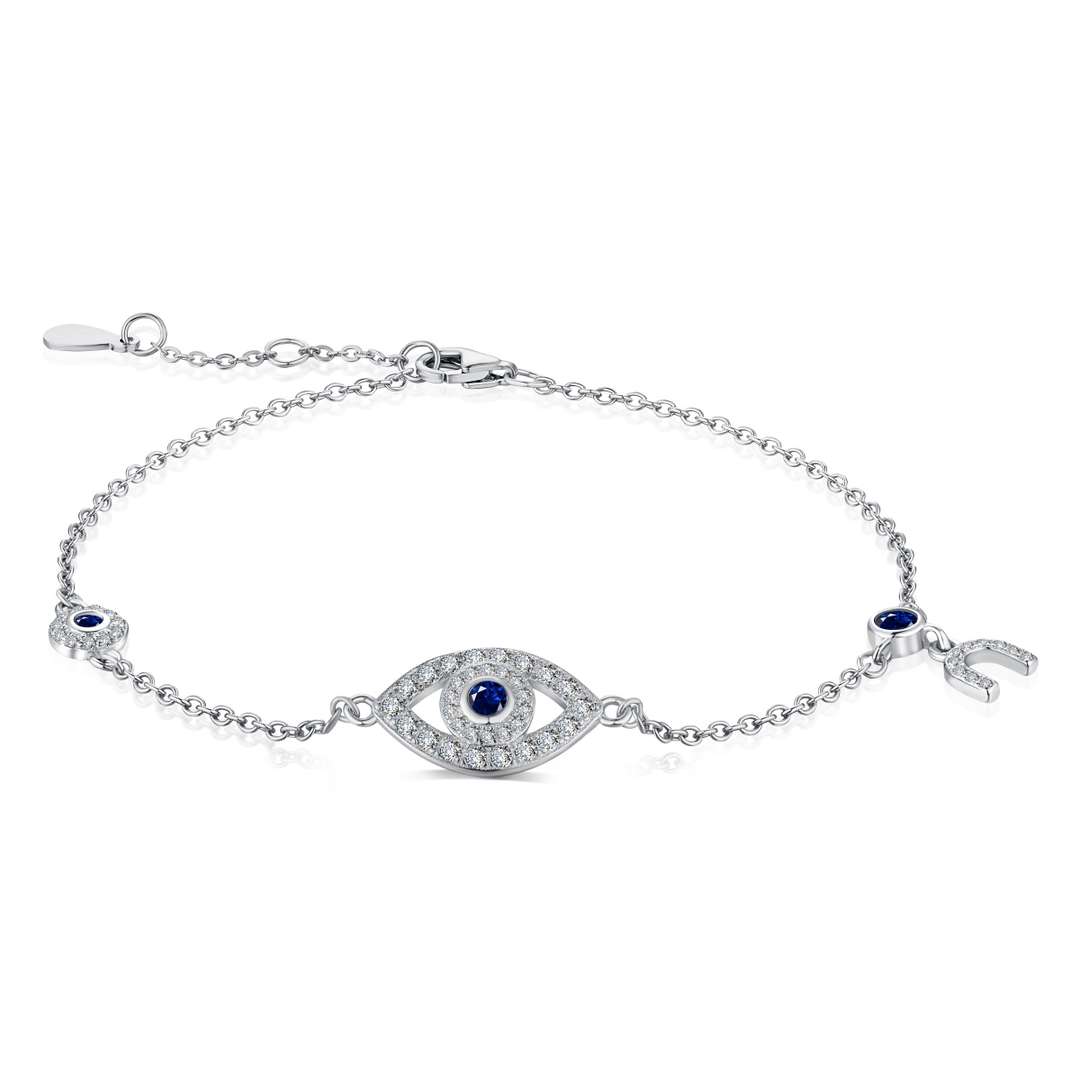 [LORA]Dainty Eye Shape Necklace