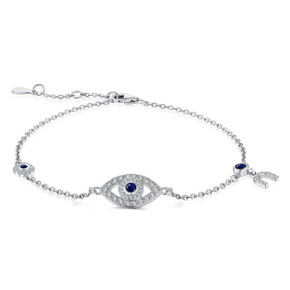 [LORA]Dainty Eye Shape Necklace