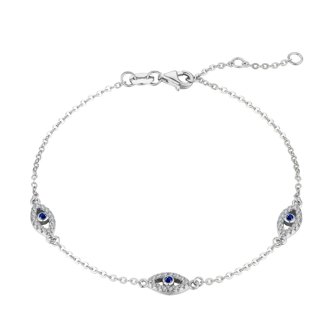 [LORA]Evil Eye Shape Pendent Necklace
