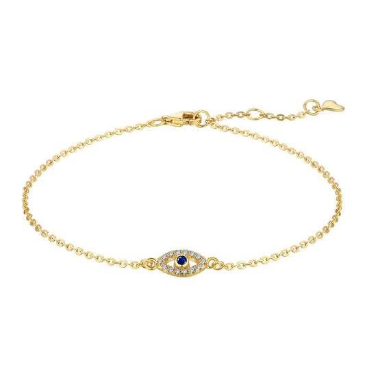 [LORA]Evil Eye Shape Necklace
