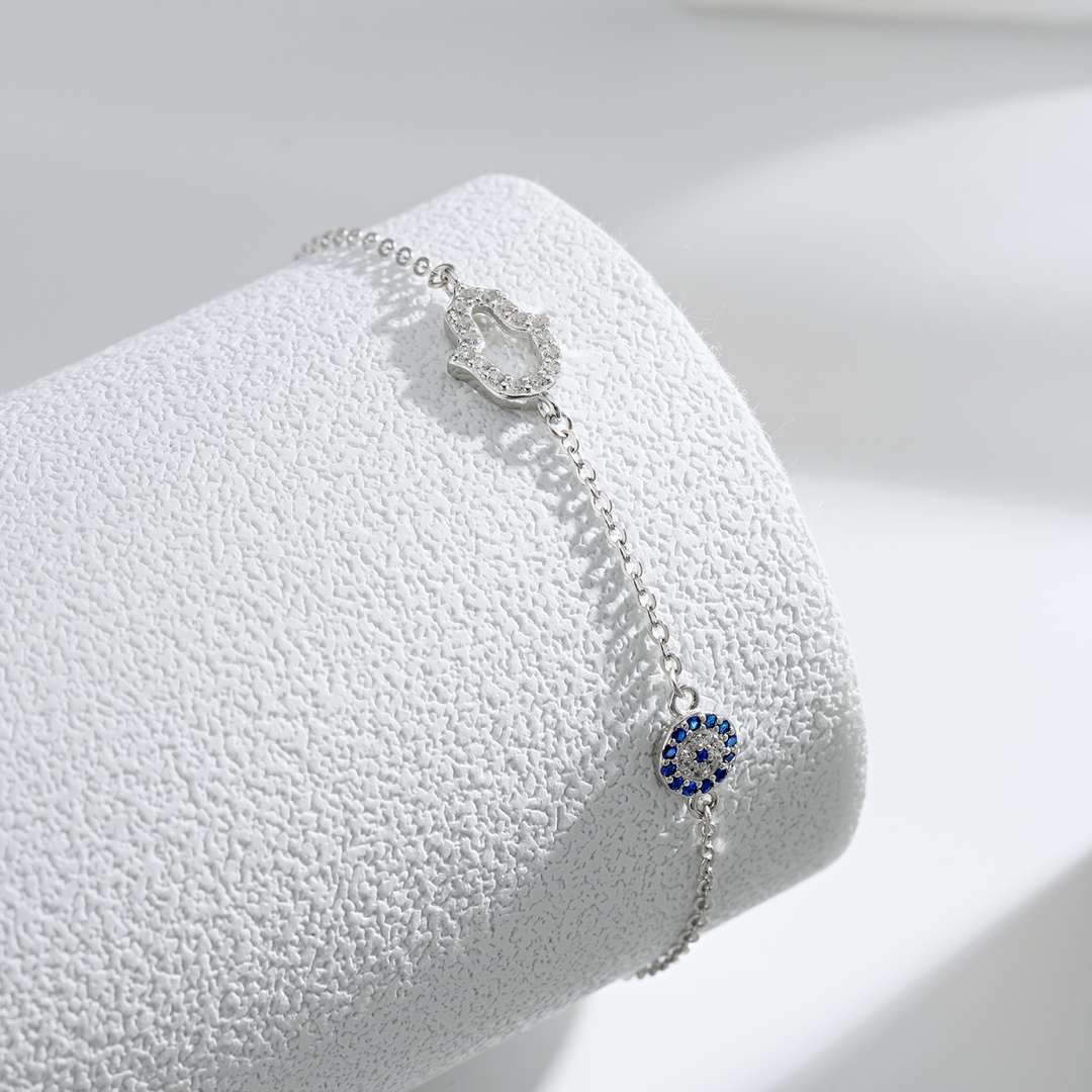 [LORA]Gost Shape & Round Shape Necklace