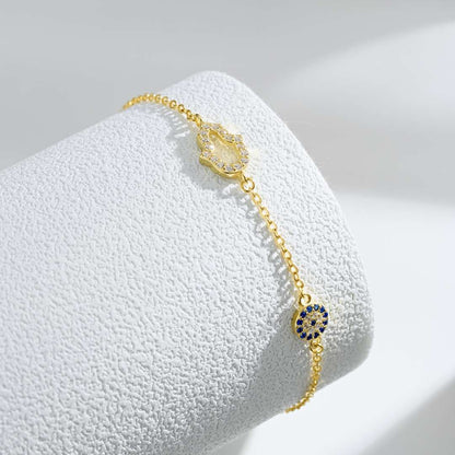 [LORA]Gost Shape & Round Shape Necklace