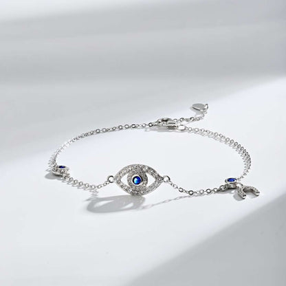 [LORA]Dainty Eye Shape Necklace