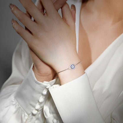 [LORA]Dazzling Eye Shape Necklace