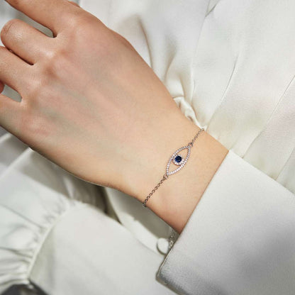 [LORA]Devil's Eye Hollow Design Bracelet