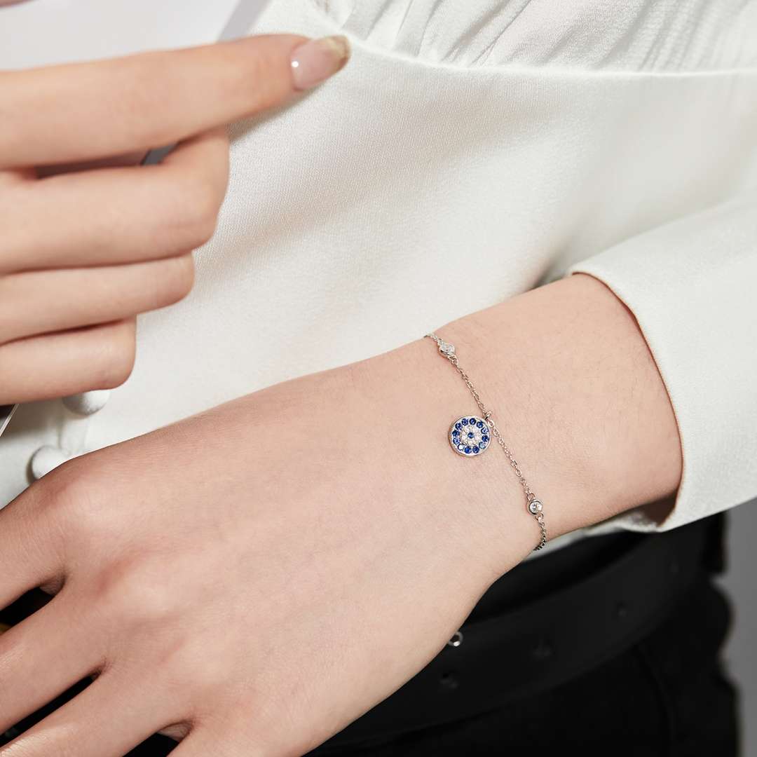 [LORA]Devil's Eye Round Shape Bracelet