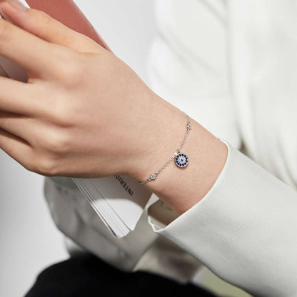 [LORA]Devil's Eye Round Shape Bracelet