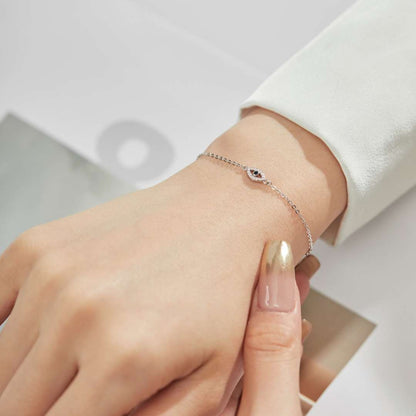 [LORA]Evil Eye Shape Necklace