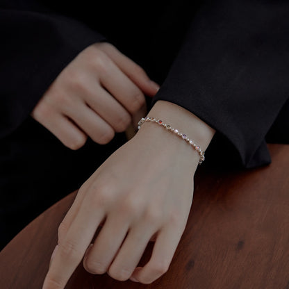 [LORA]Sparkling Exquisite Round Cut Party Bracelet