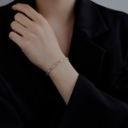 [LORA]Sparkling Exquisite Round Cut Party Bracelet