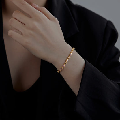 [LORA]Sparkling Exquisite Round Cut Party Bracelet