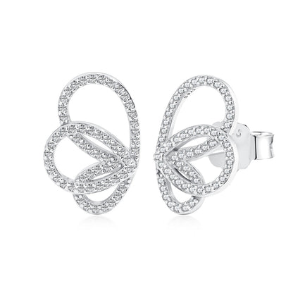 [LORA]Exquisite Butterfly Shape Earrings