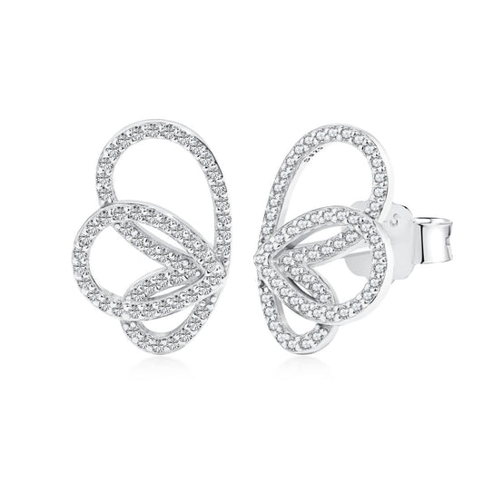 [LORA]Exquisite Butterfly Shape Earrings