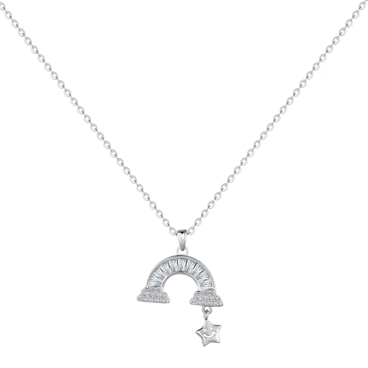 [LORA]Unique Rainbow Star Necklace