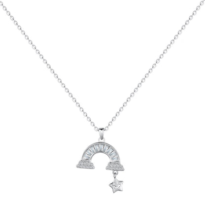 [LORA]Unique Rainbow Star Necklace