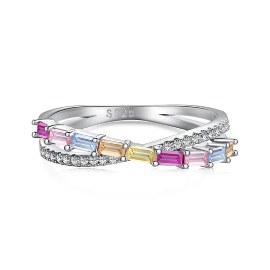 [LORA]Energetic Elegant Radiant Cut Party Ring