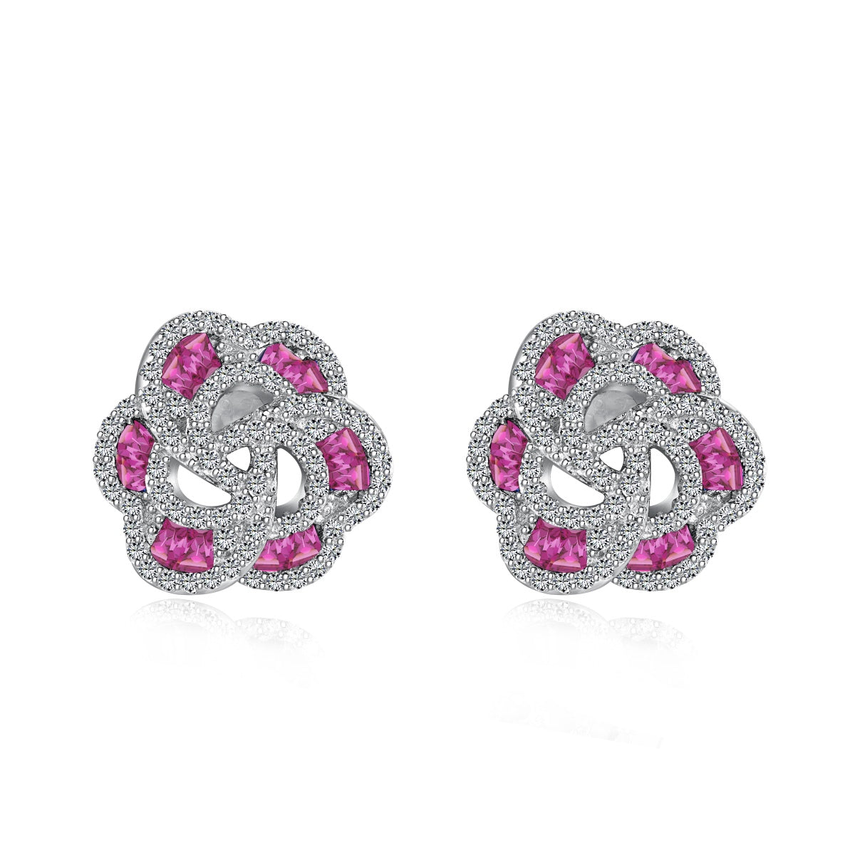 [LORA]Exquisite Flower Shape Daily Earrings