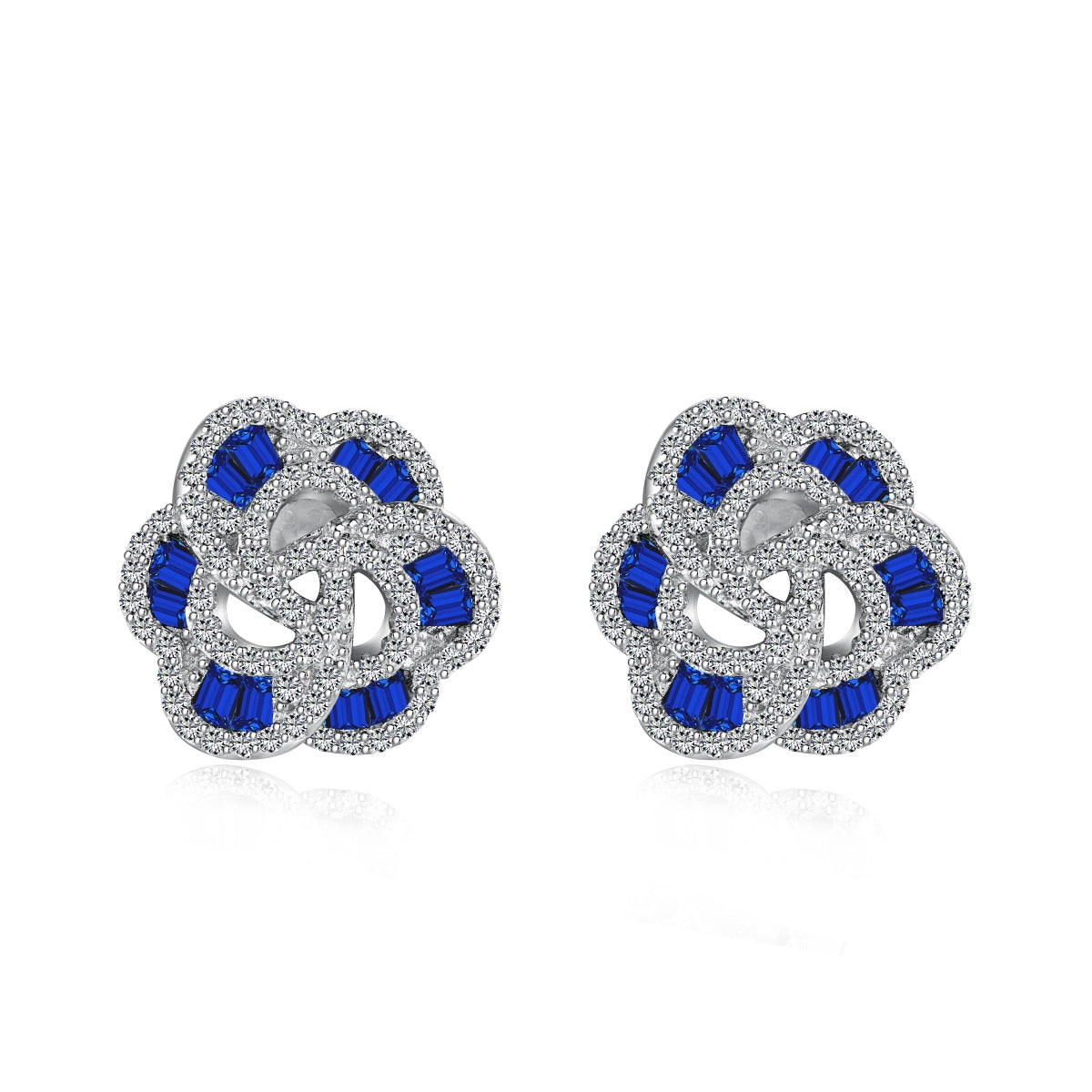 [LORA]Exquisite Flower Shape Daily Earrings