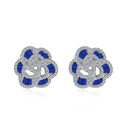 [LORA]Exquisite Flower Shape Daily Earrings