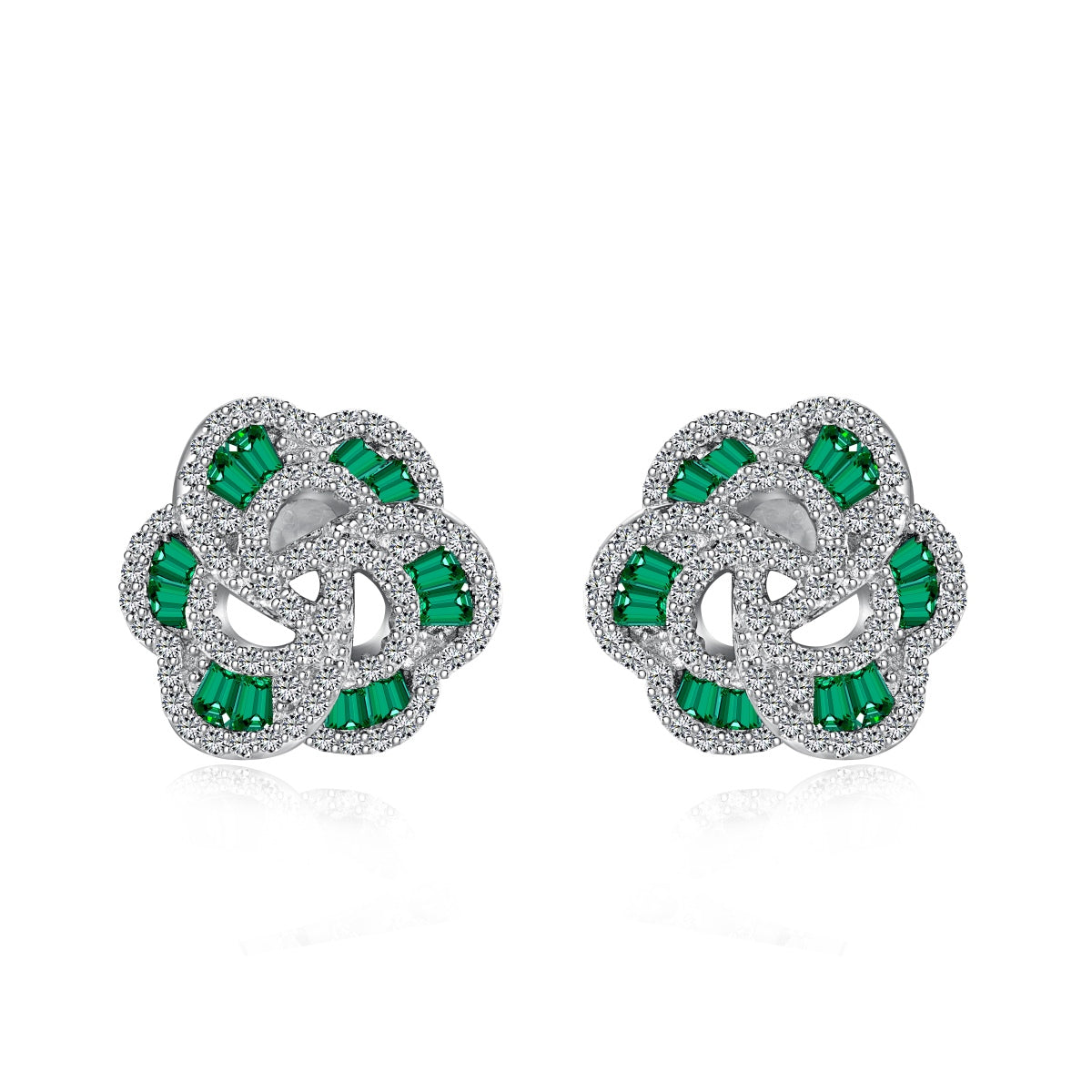 [LORA]Exquisite Flower Shape Daily Earrings