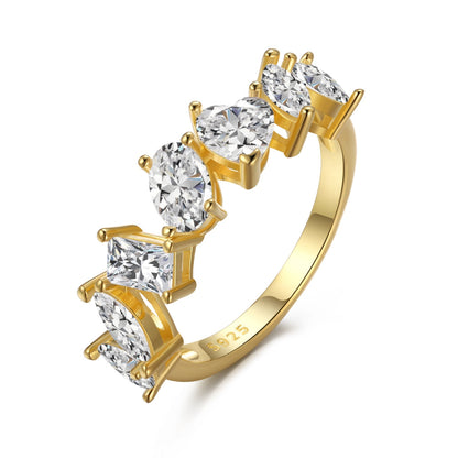 [LORA]Delicate Multi Cut Ring
