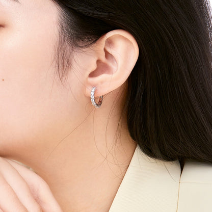 [LORA]Radiant Colorful Round Cut Earrings
