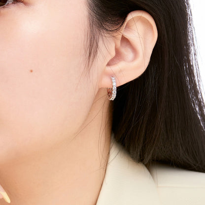 [LORA]Radiant Colorful Round Cut Earrings