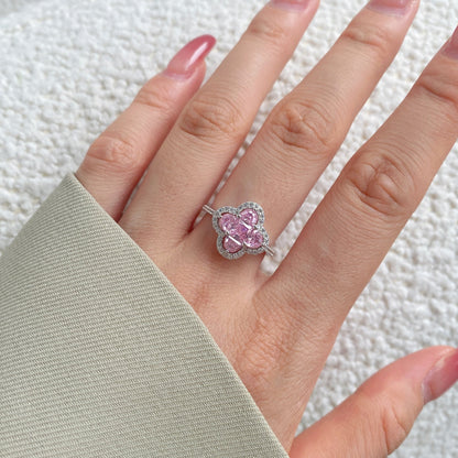 [LORA]Luxurious Eternity Flower Shape Banquet Ring