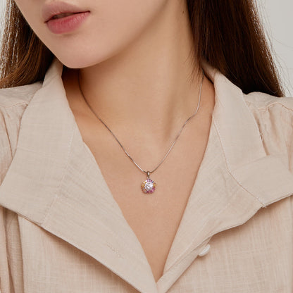 [LORA]Charming Flower Colorful Necklace