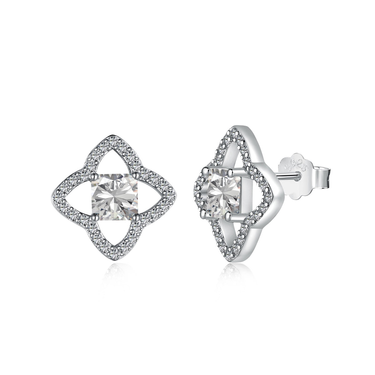 [LORA]Elegant Star Shape Princess Cut Daily Earrings